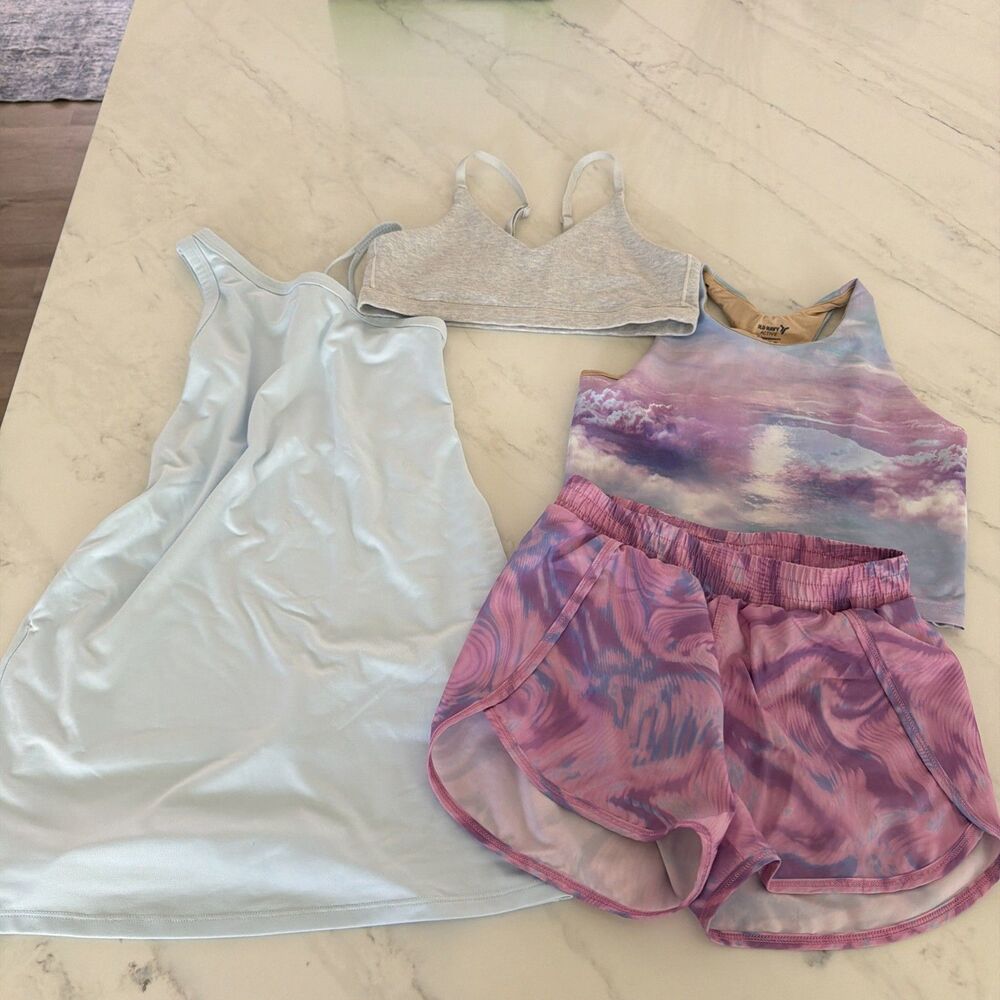 Lot Of Girls  Activewear Size 8 Athleta Old Navy All in Motion